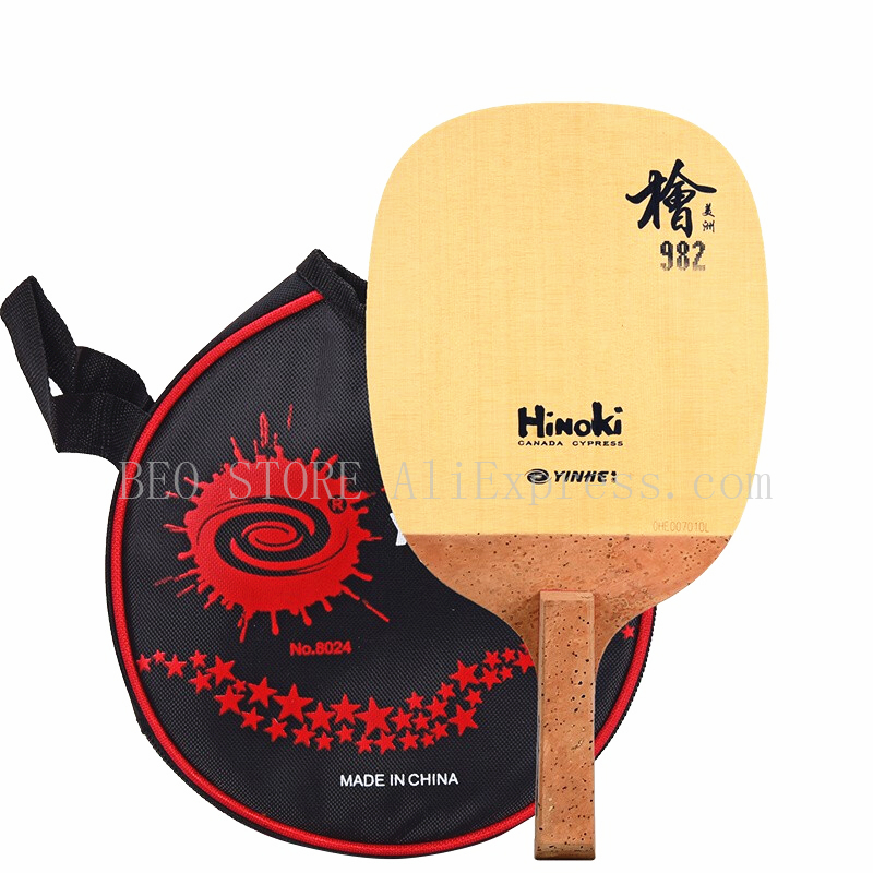 Table Tennis In Chinese - YINHE 982 Japanese Penhold JS Hinoki