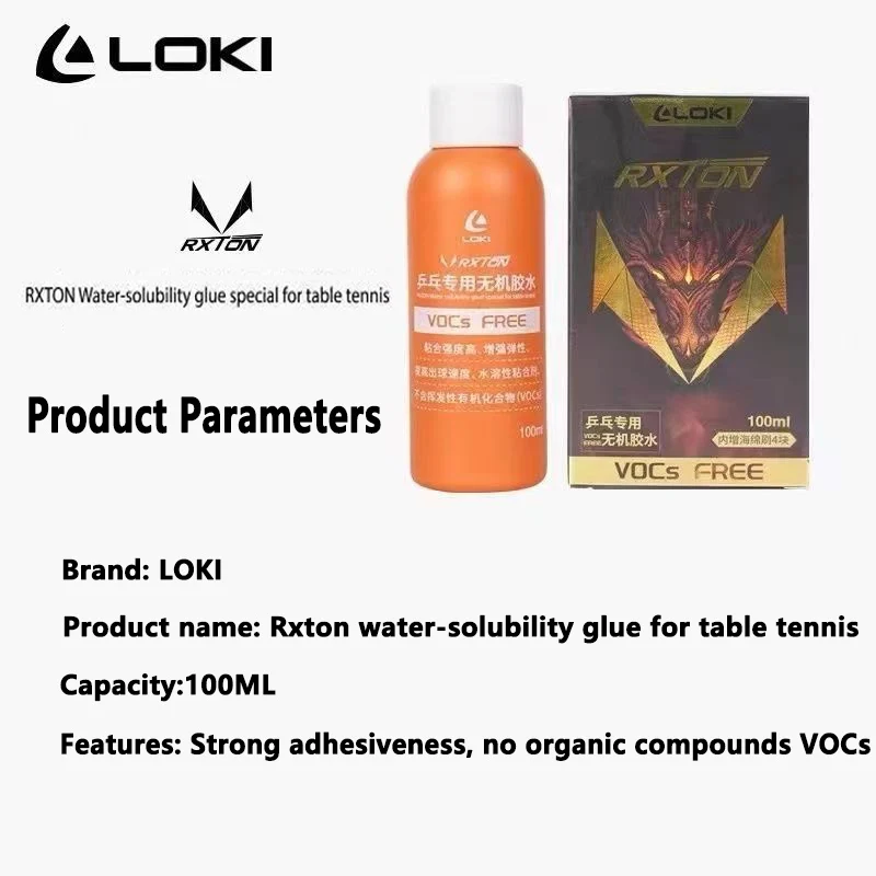 LOKI Waterbased Glue 100ml Wat - Table Tennis Game recension och pris