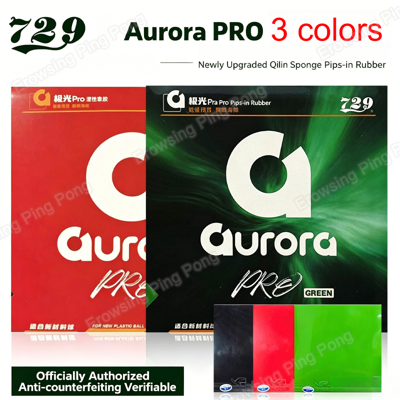 729 AURORA PRO Table Tennis Ru - Table Tennis Pro recension och pris