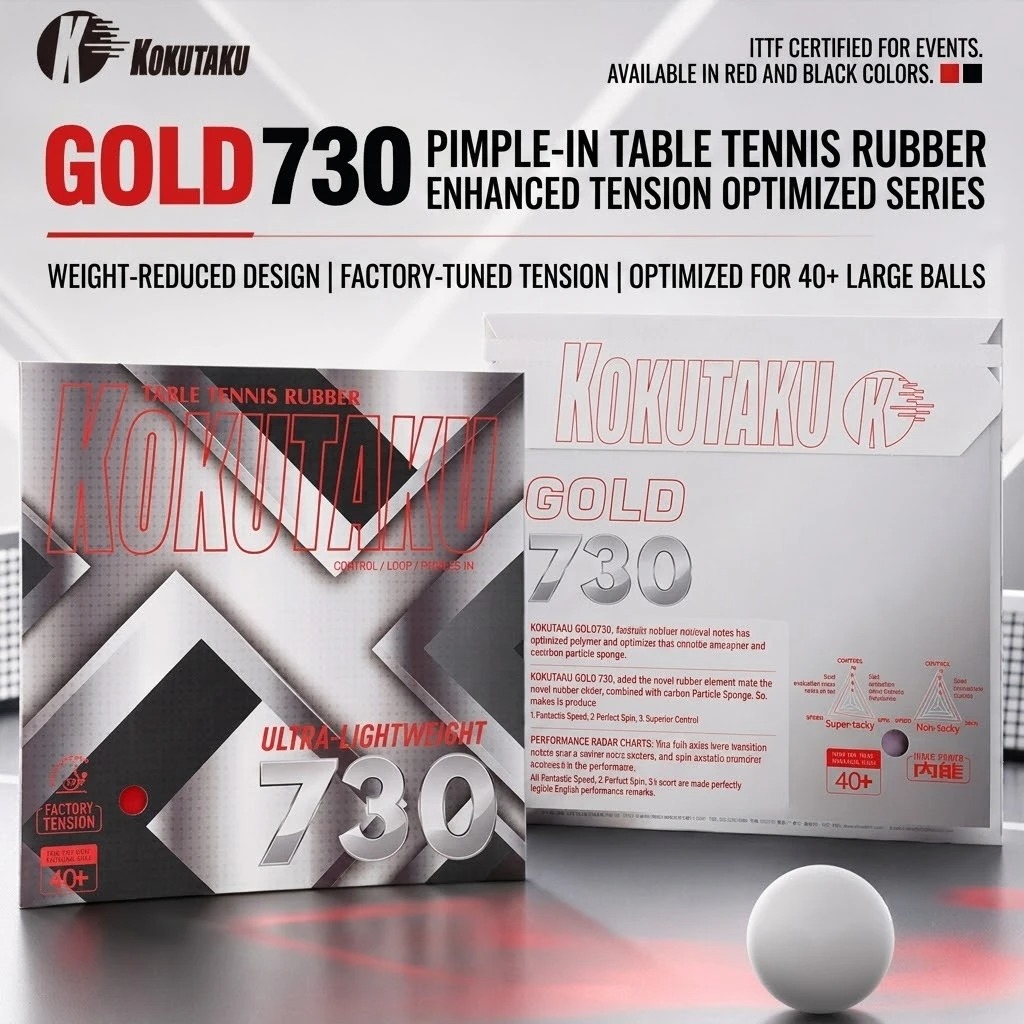 Kokutaku Table Tennis Racket R - Table Tennis Game recension och pris