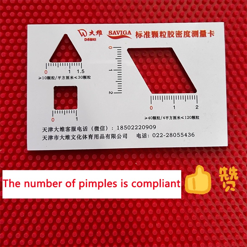 ITTF Approved Long Pimples OX  - Table Tennis Pro recension och pris