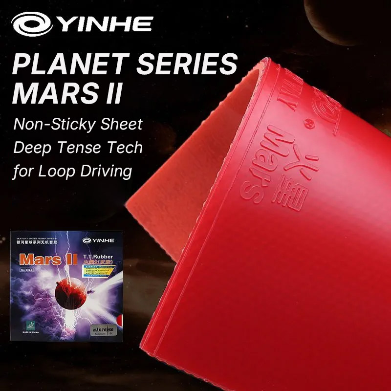 YINHE MARS 2 Table Tennis Rubb - Table Tennis Loki recension och pris