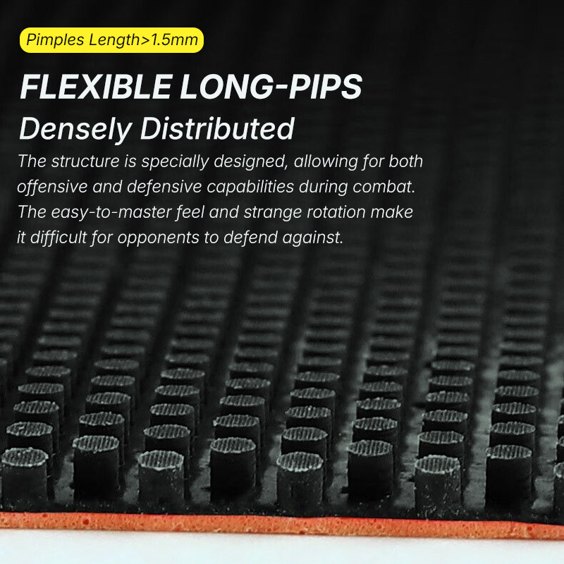 YINHE NEPTUNE Long Pimples Tab - Table Tennis Defense recension och pris