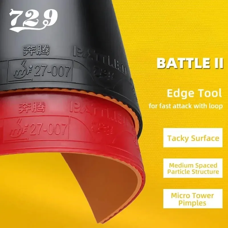 729 BATTLE 2 NATIONAL Blue Spo - Table Tennis Pro recension och pris