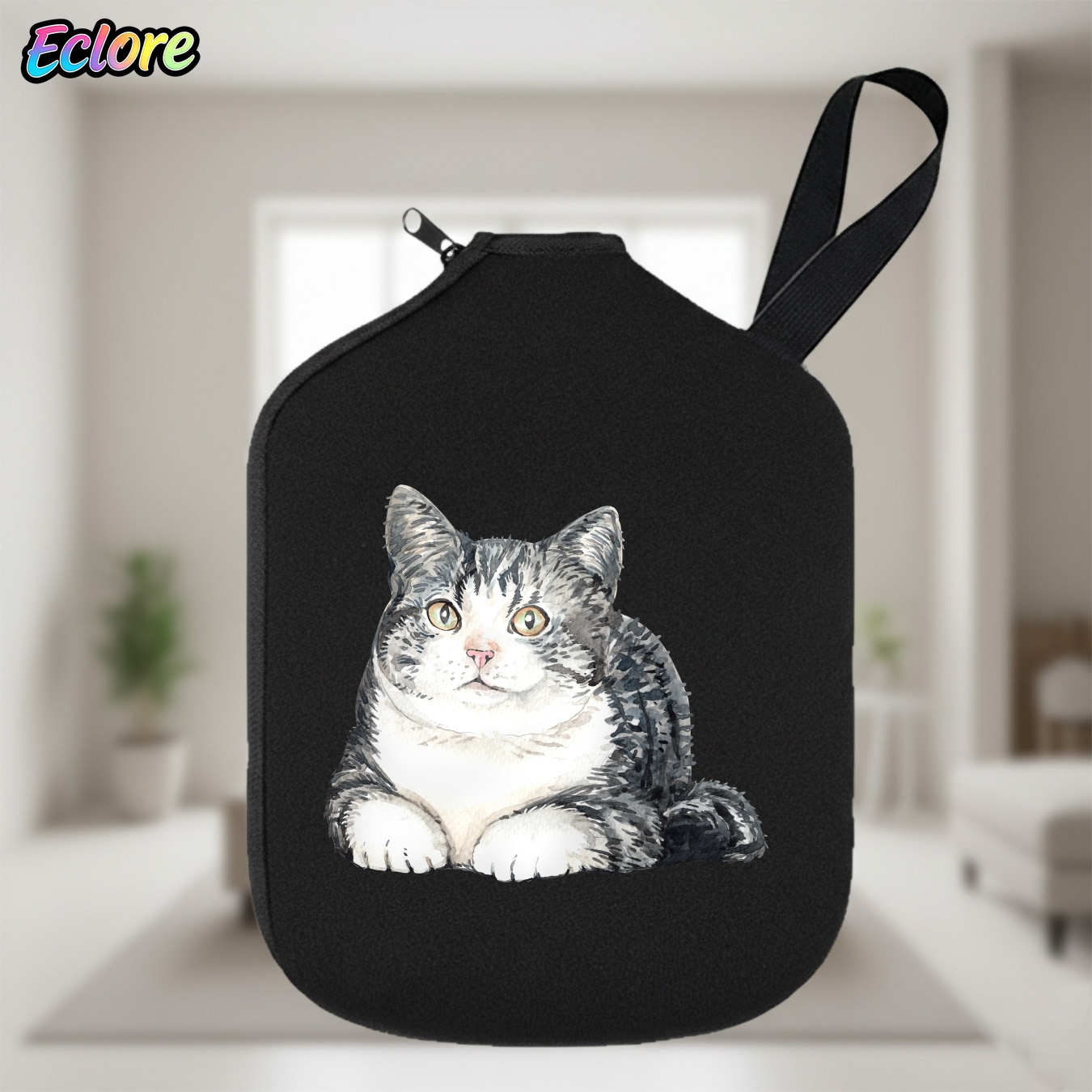 Cute Watercolor Cat Pickleball - Table Tennis Table recension och pris