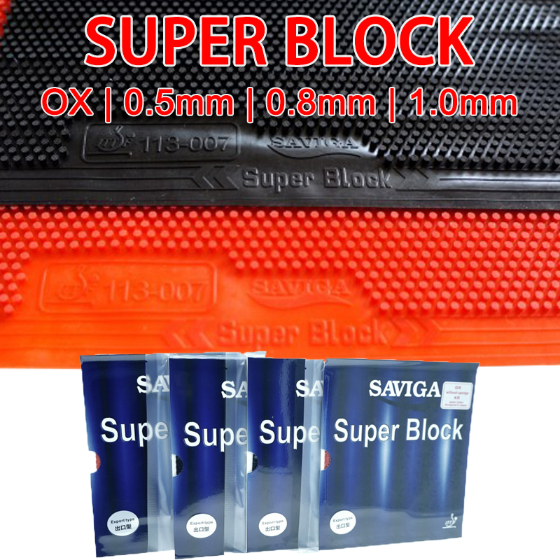 SAVIGA SUPER BLOCK OX Long Pip - Table Tennis Defense recension och pris