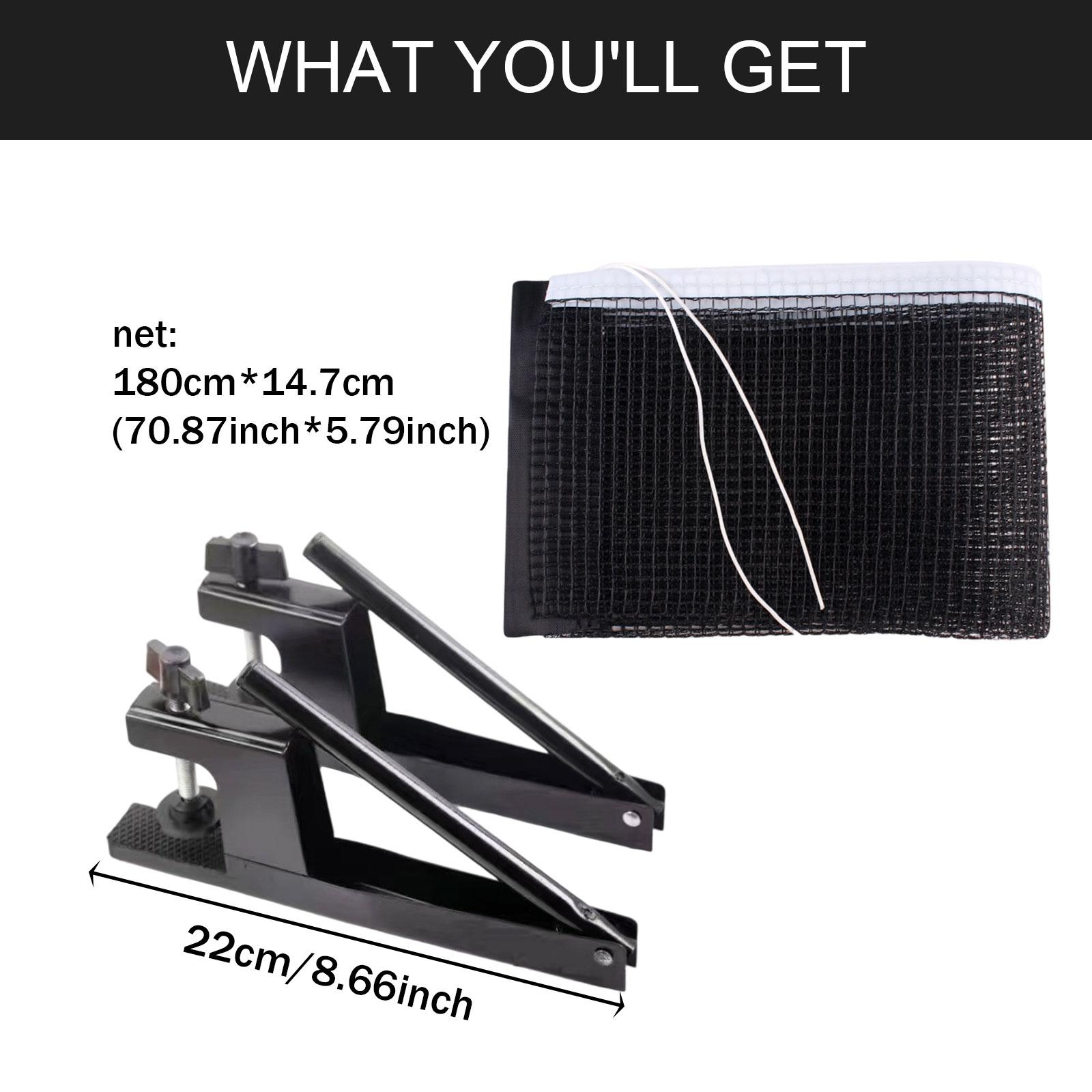 Folding Table Tennis Net and P - Table Tennis Post recension och pris